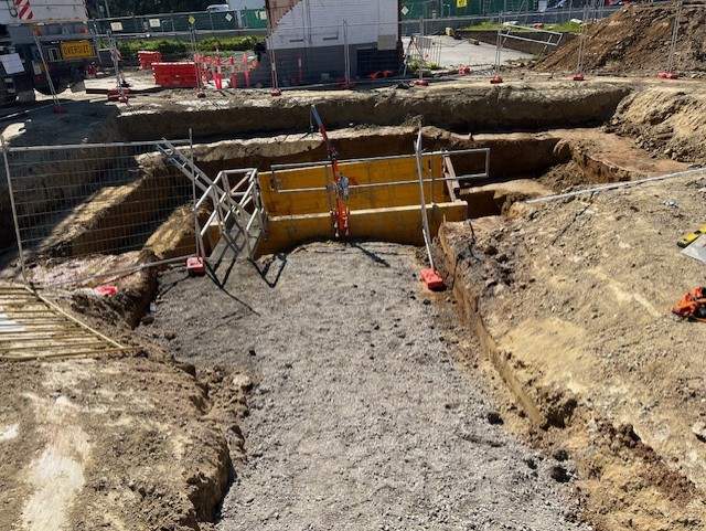 Deep excavation & shield works
